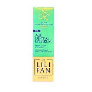 Dr Lili Fan Age Defying Eye Serum 15ml Vegan Probiotics Peptides